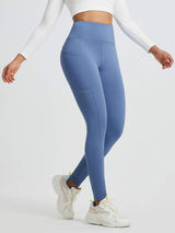 Running Cross Pocket Fleece Tight Leggings