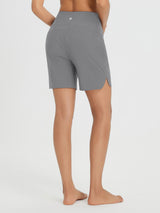 7" Knit Yoga Waist Short Beach Shorts