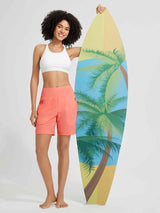 7' Knit Yoga Waist Short Beach Shorts