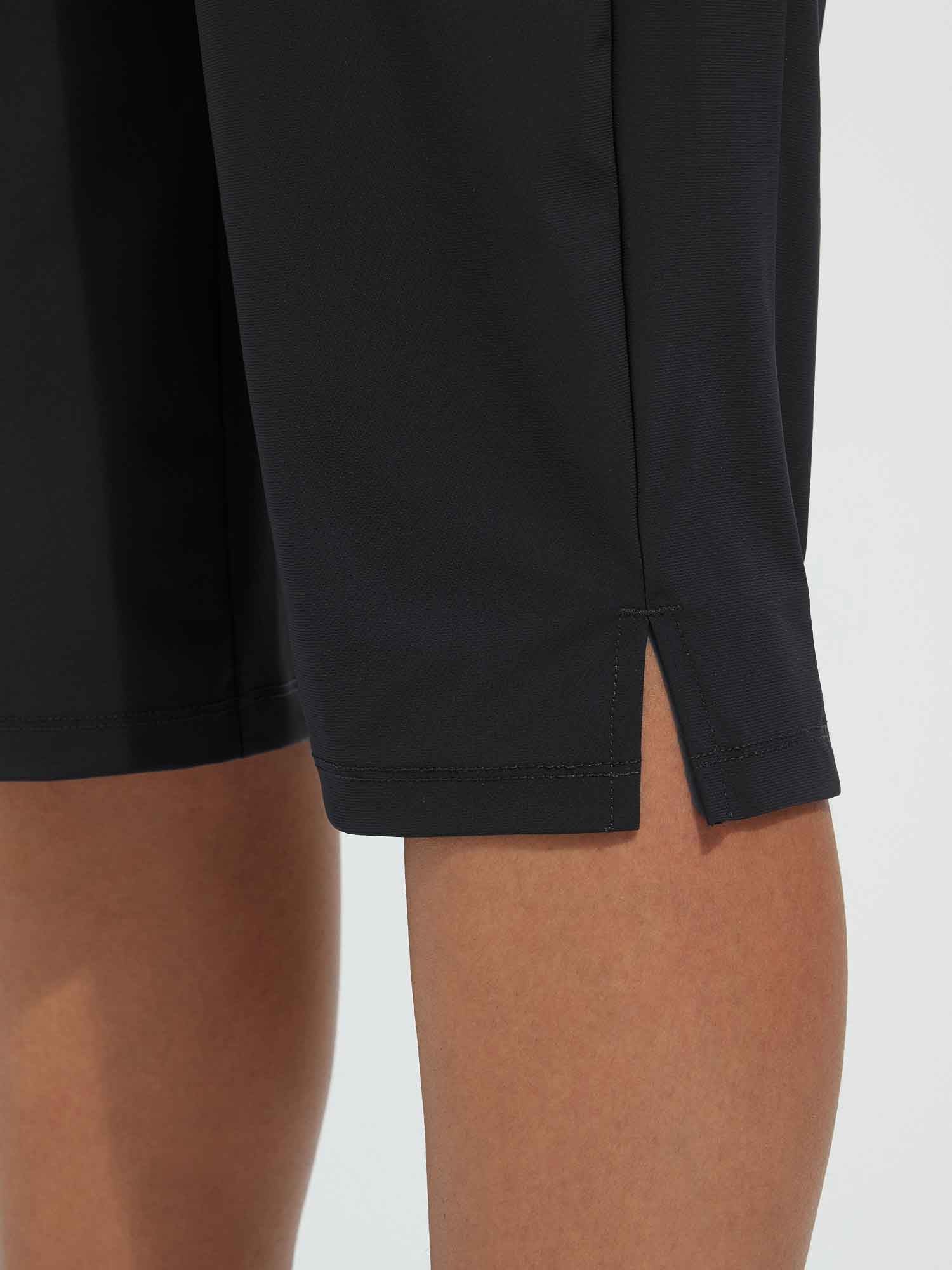 15' Knit Elastic Waist Beach Capris