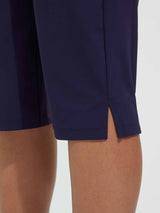 15' Knit Elastic Waist Beach Capris