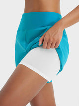 5' Zip Needle Woven Patchwork Elastic Waist Short Beach Shorts