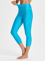 20" Knit Casual Mid-Length Swim Capris