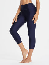 20" Knit Casual Mid-Length Swim Capris