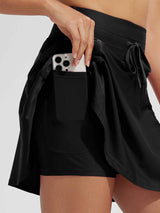 15" Knit A-Line Short Swim Skort
