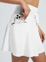 15" Knit A-Line Short Swim Skort