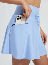 15" Knit A-Line Short Swim Skort
