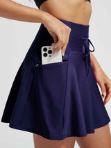 15" Knit A-Line Short Swim Skort