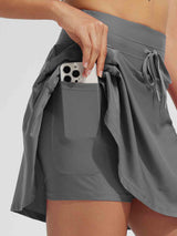 15" Knit A-Line Short Swim Skort