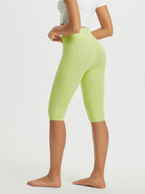 Crossed-waisted 14" Capris