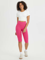 Crossed-waisted 14" Capris