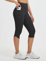 17" High-waisted Skinny Midi Capris