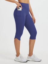 17" High-waisted Skinny Midi Capris