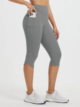 17" High-waisted Skinny Midi Capris
