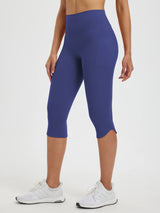 17" High-waisted Skinny Midi Capris