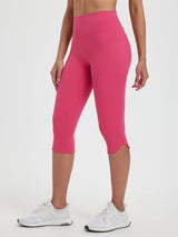 17" High-waisted Skinny Midi Capris