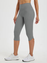 17" High-waisted Skinny Midi Capris