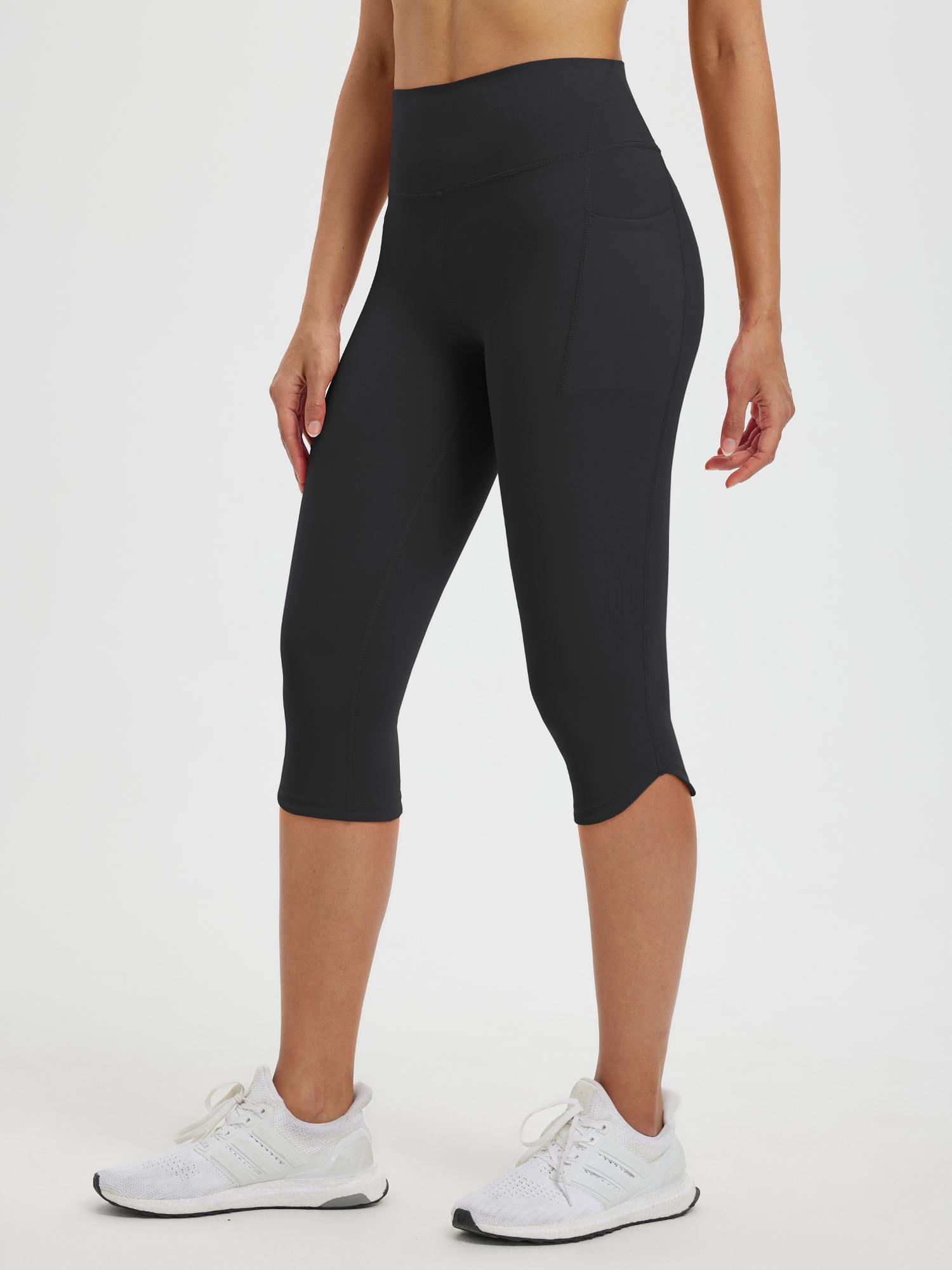 17" High-waisted Skinny Midi Capris