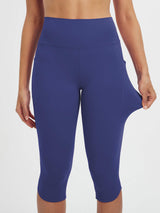 17" High-waisted Skinny Midi Capris