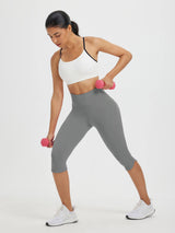 17" High-waisted Skinny Midi Capris