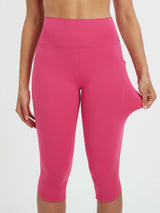 17" High-waisted Skinny Midi Capris