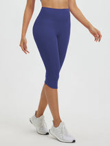 17" High-waisted Skinny Midi Capris