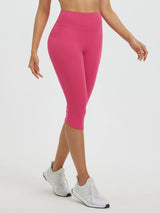 17" High-waisted Skinny Midi Capris