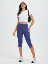 17" High-waisted Skinny Midi Capris