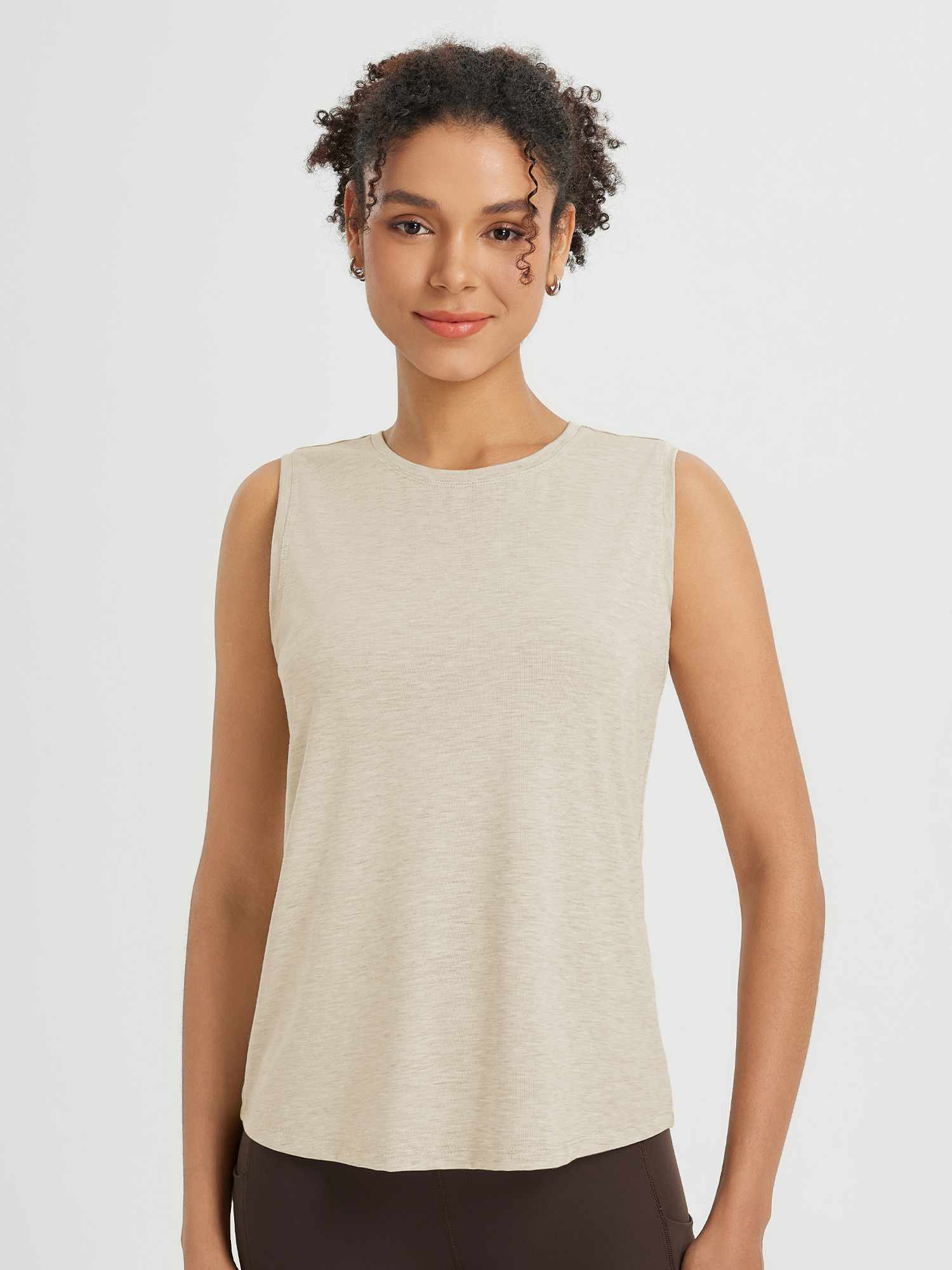 Backless Sleeveless T-shirt