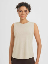 Backless Sleeveless T-shirt