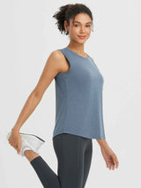 Backless Sleeveless T-shirt