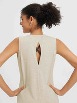 Backless Sleeveless T-shirt