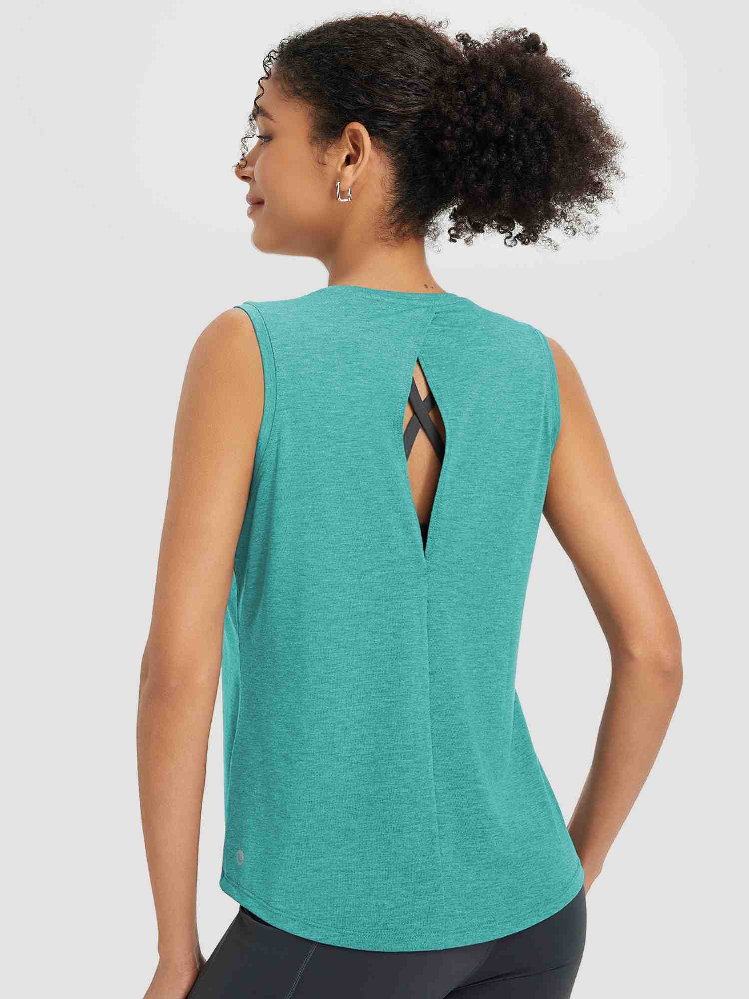 Backless Sleeveless T-shirt