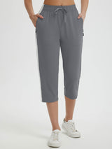 High Rise Tapered Capris