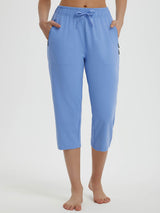 High Rise Tapered Capris