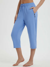 High Rise Tapered Capris