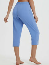 High Rise Tapered Capris