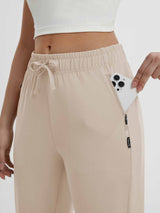 High Rise Tapered Capris
