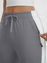 High Rise Tapered Capris
