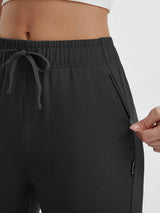 High Rise Tapered Capris