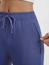 High Rise Tapered Capris