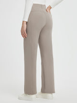 Yoga Commuter High-Waisted Wide-Leg Pants