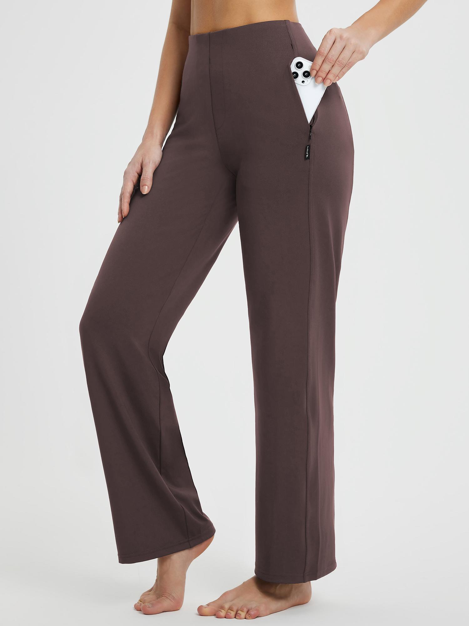 Yoga Commuter High-Waisted Wide-Leg Pants