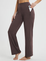 Yoga Commuter High-Waisted Wide-Leg Pants