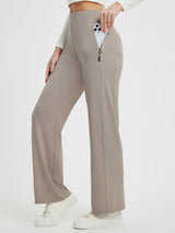 Yoga Commuter High-Waisted Wide-Leg Pants