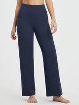 Yoga Commuter High-Waisted Wide-Leg Pants