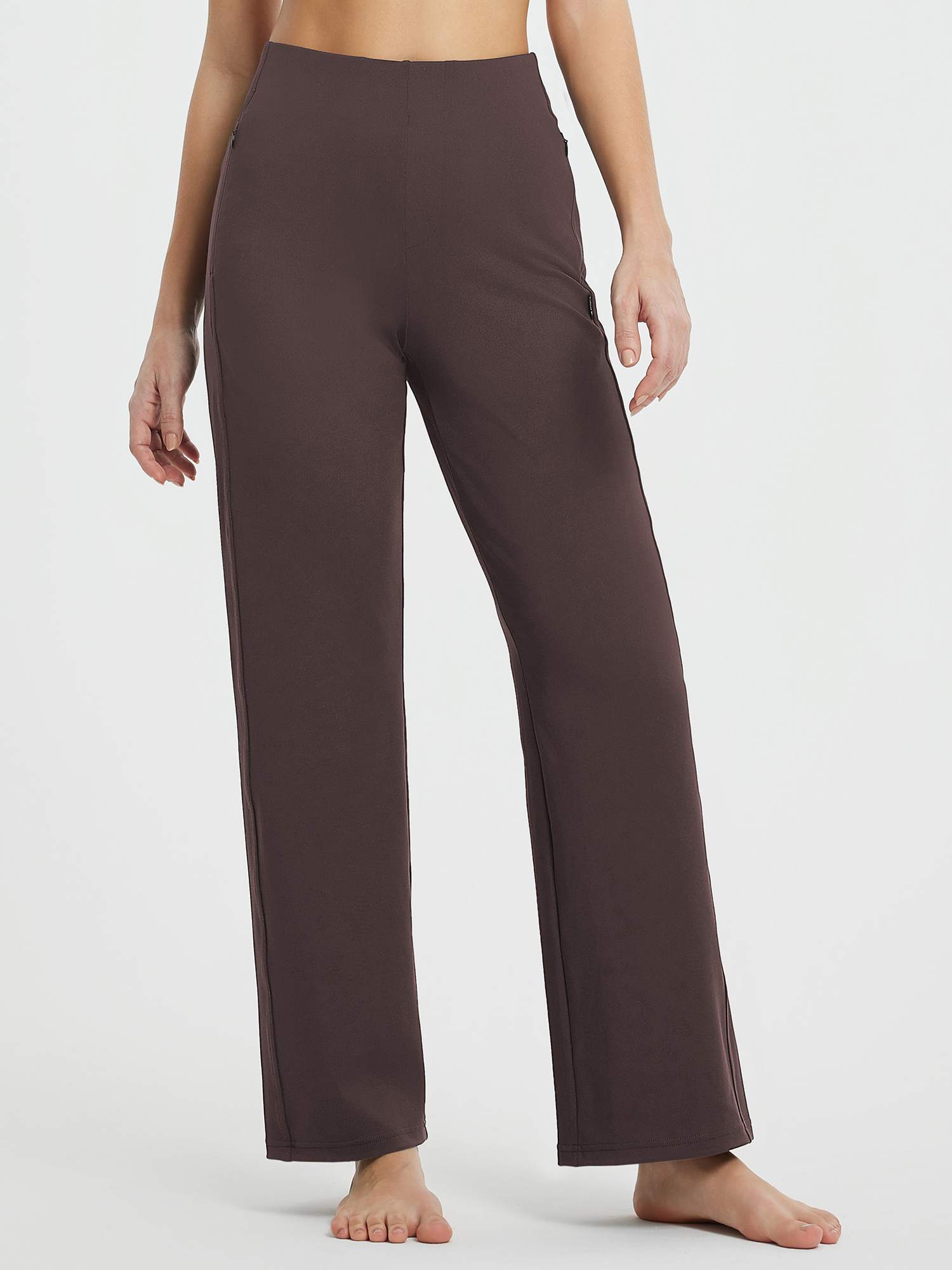 Yoga Commuter High-Waisted Wide-Leg Pants
