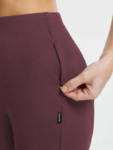 Yoga Commuter High-Waisted Wide-Leg Pants