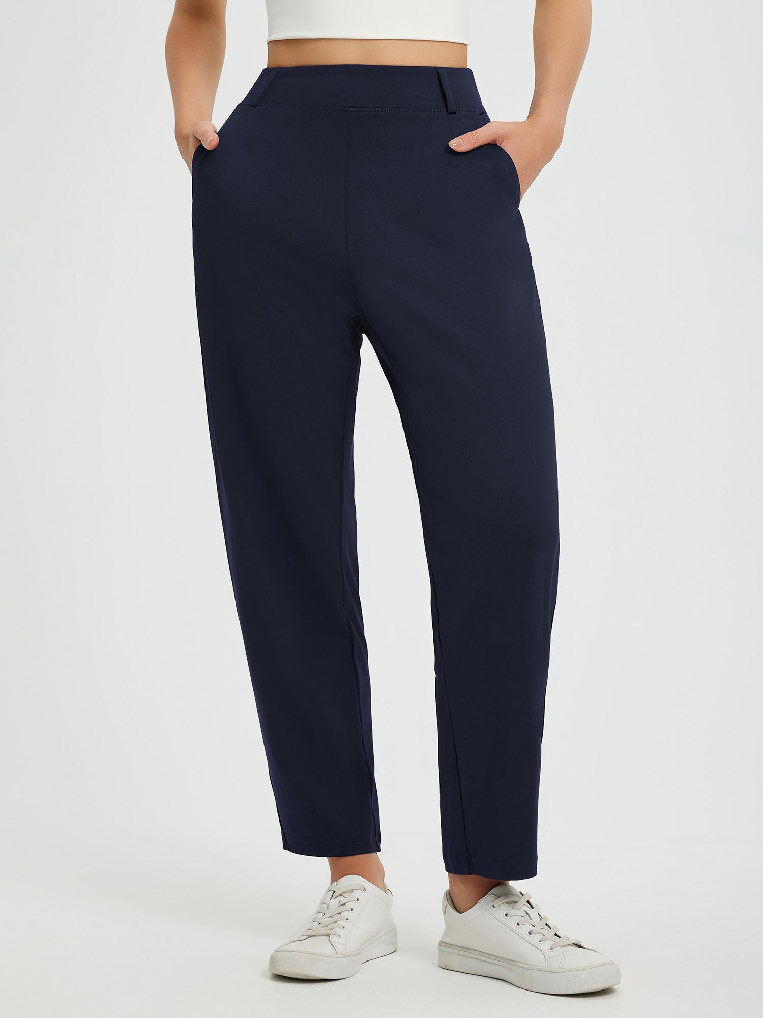 Yoga High-Waisted Cocoon Tapered Pants