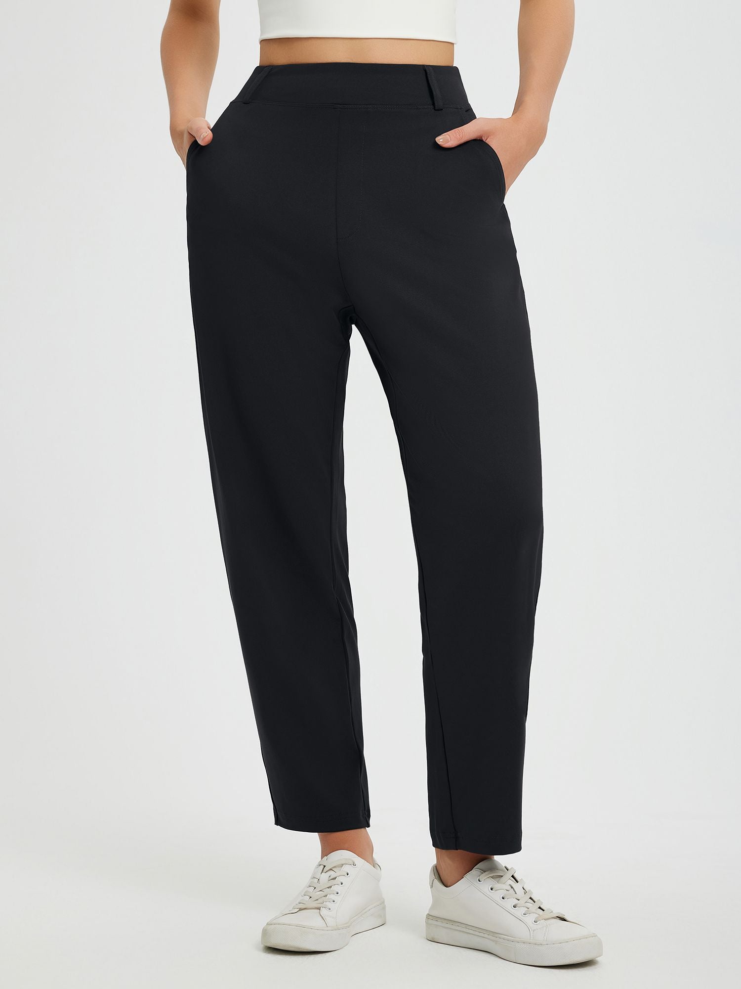 Yoga High-Waisted Cocoon Tapered Pants